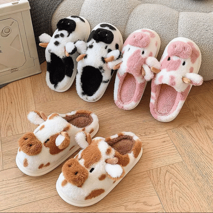 Bennys Cozy Cow Slippers