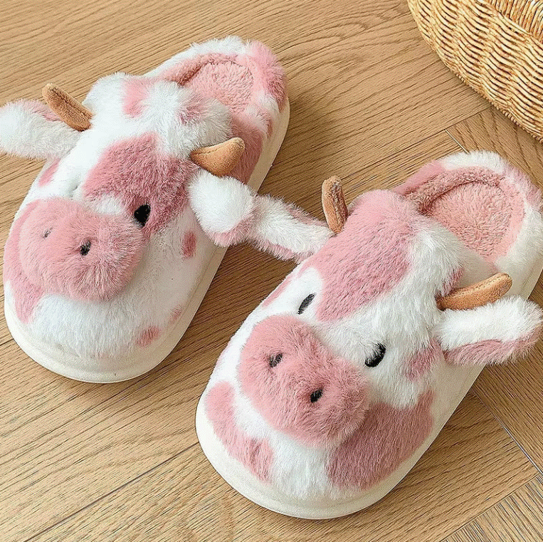 Bennys Cozy Cow Slippers
